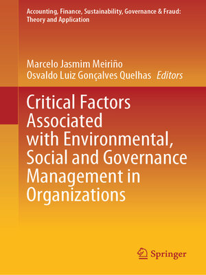 cover image of Critical Factors Associated with Environmental, Social and Governance Management in Organizations